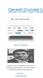 Mobile Screenshot of deveshdwivedi.com